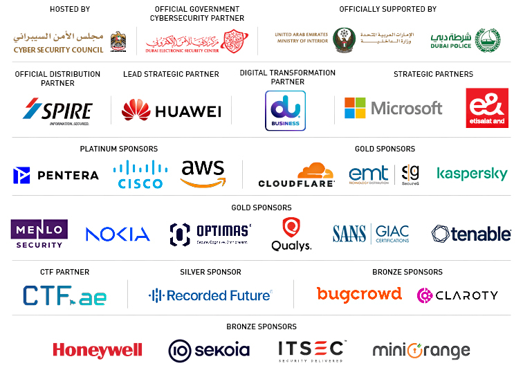 GISEC GLOBAL SPONSORS