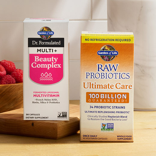 BOGO 50% Off Garden of Life* Multi Plus Beauty Complex and Raw Probiotics: Ultimate Care. Shop for these products
