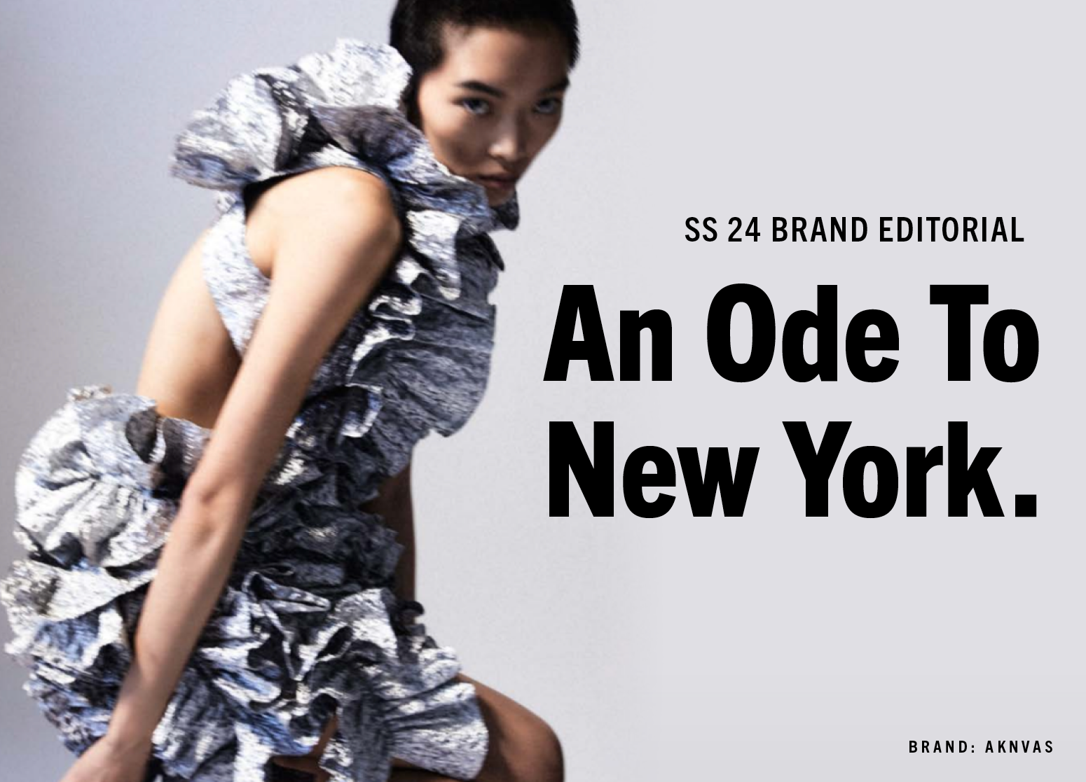 SS24 Brand Editorial: An Ode To New York