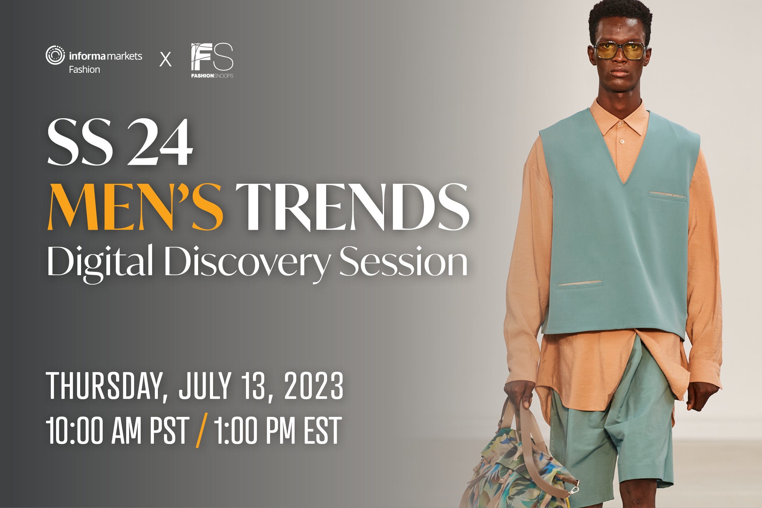 SS 24 Men's Trends | Digital Discovery Session; July 13, 2023