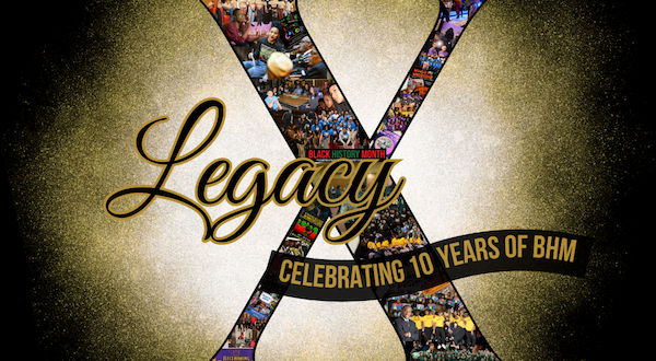 Legacy X: Black History Month at UW–Madison promotional graphic