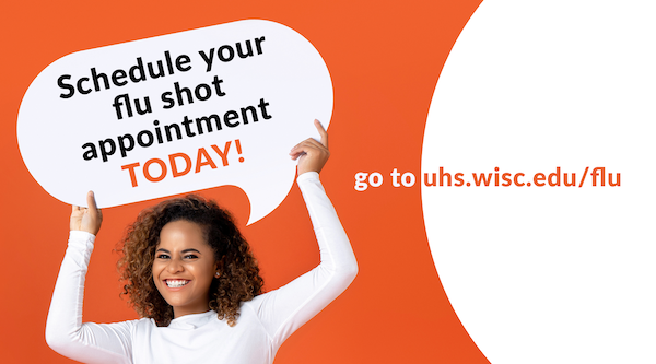 Flu shots at UHS promotional image