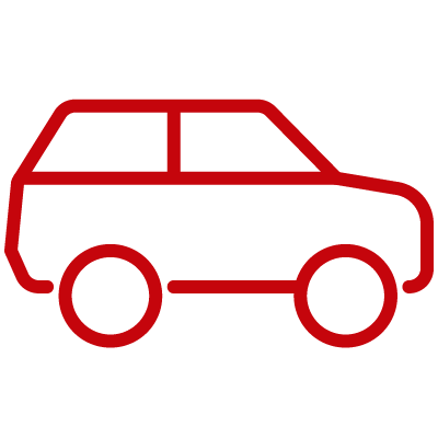 Red car icon