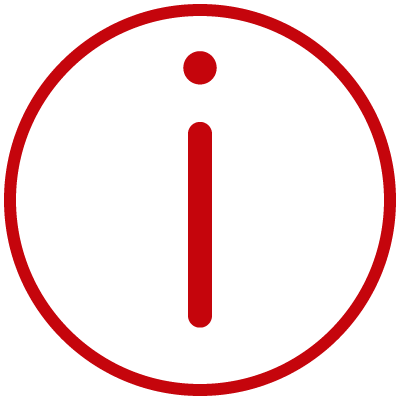 Information "i" icon