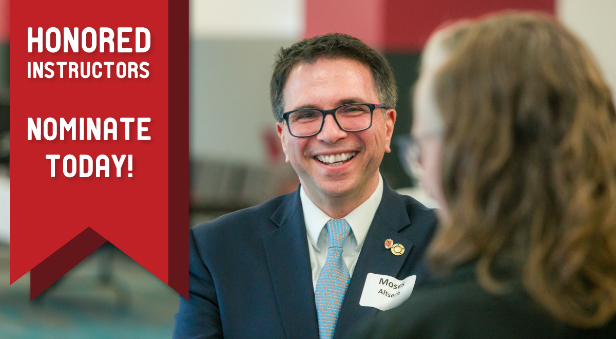 Honored Instructors. Nominate today!