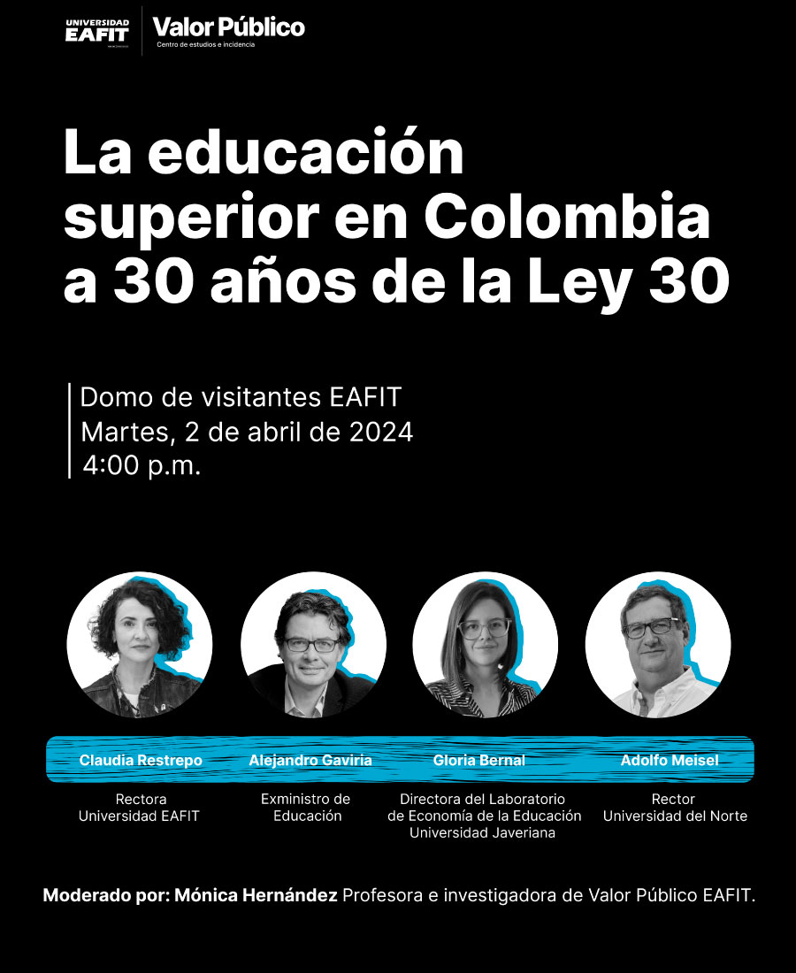 Imagen de El futuro de la educación en Colombia a 30 años de la Ley 30