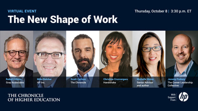 The New Shape of Work (Oct. 8)