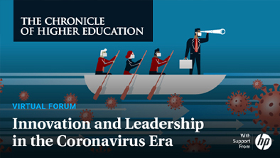 Webinar: Innovation and Leadership in the Coronavirus Era (Chronicle of Higher Education)