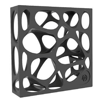 Not many 3D Printing technologies are able to print a strong mesh like this. This part was printed in one and shows strong individual chains forming a mesh.