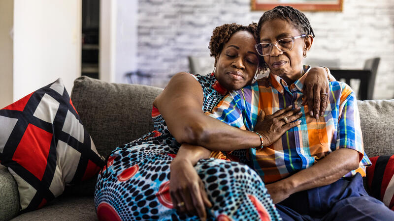 Black Lesbian couple
