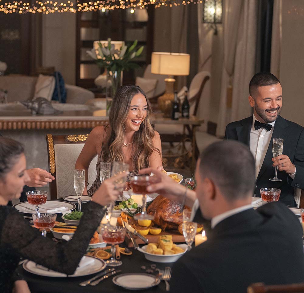 Family Feast at Home