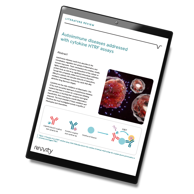 Literature review: HTRF solutions for cytokines in autoimmune-inflammation research