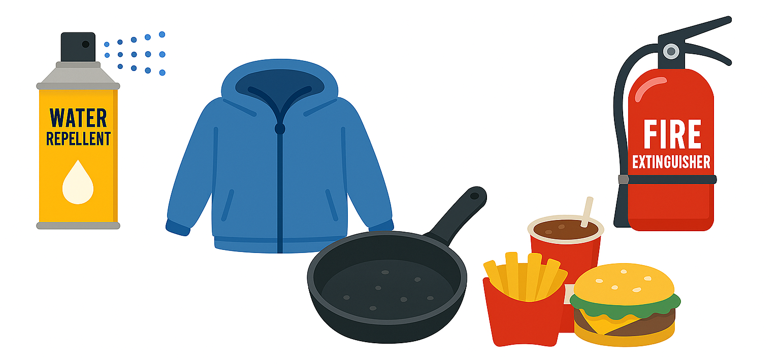 日常生活で使用している製品に含まれるPFAS