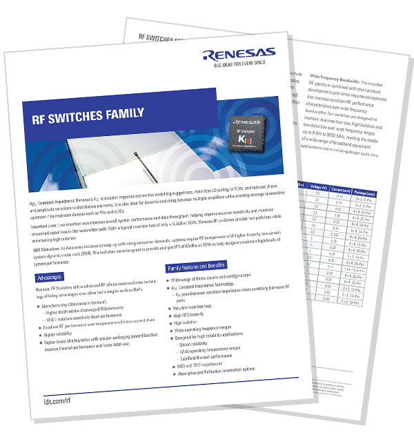 RF Switches Overview Brief