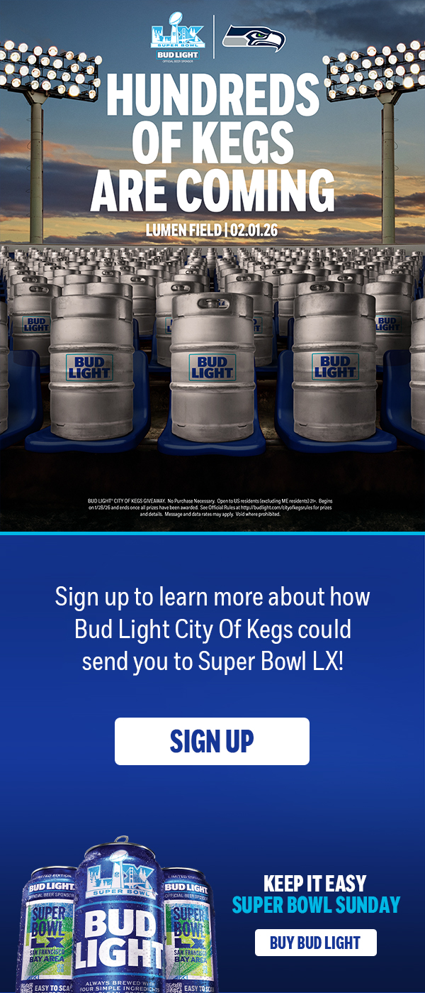 Hundreds of Kegs are Coming