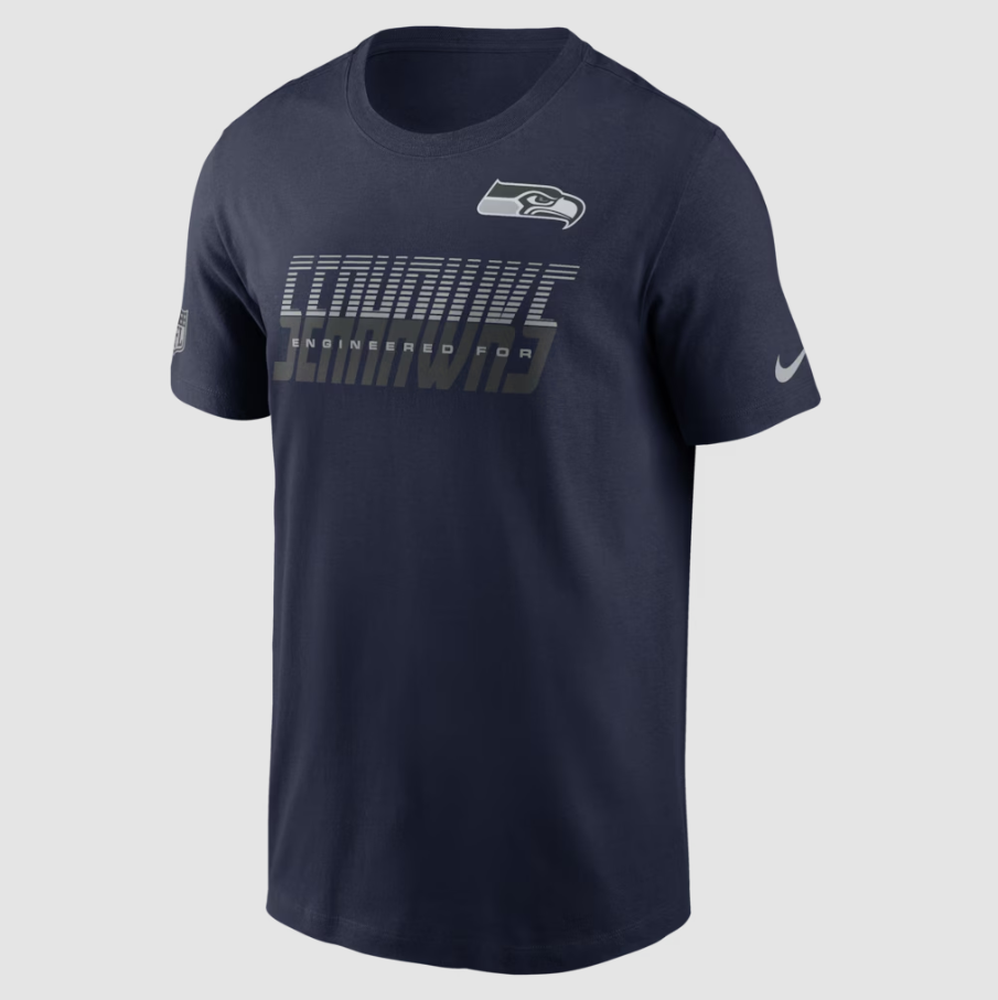 NAVY SIDELINE T-SHIRT