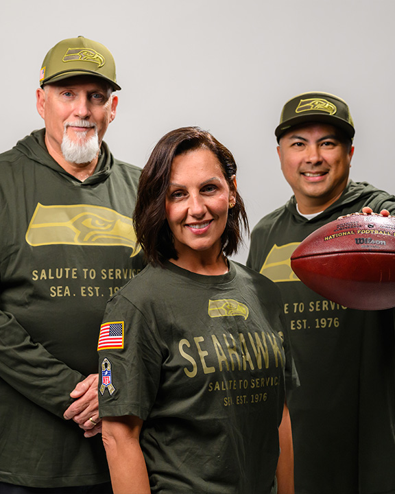 Forest Green 2025 Salute to Service T-Shirt
