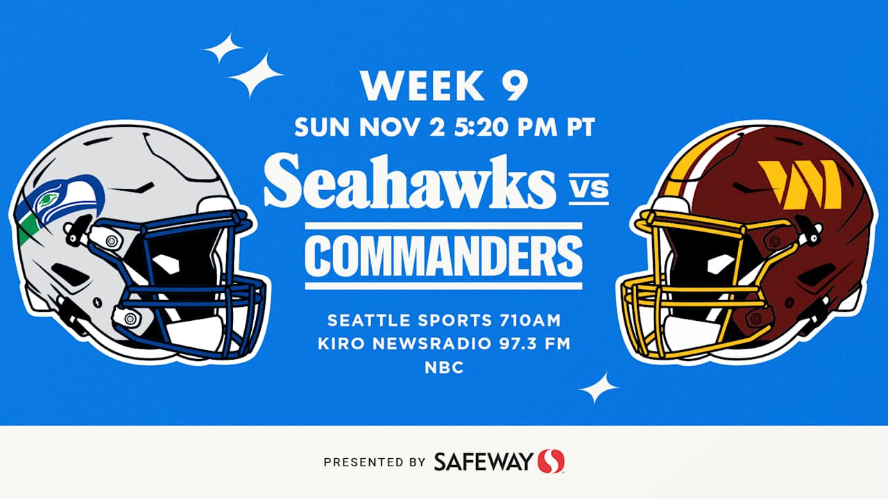 Seahawks at Commanders: How To Watch