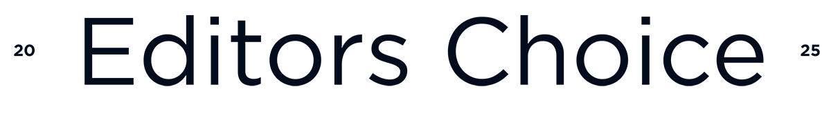 Editors Choice