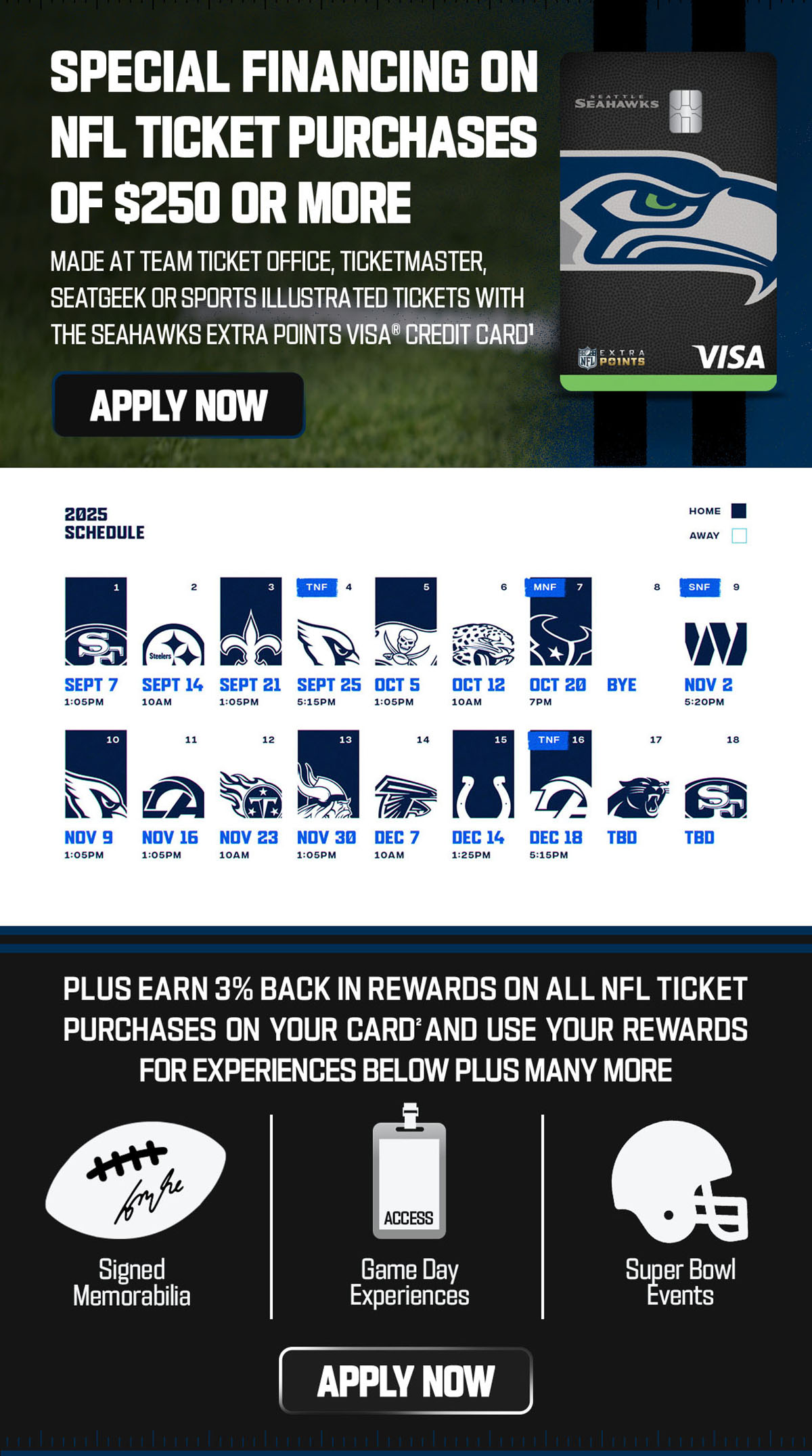 Newsletter content from seahawksemail