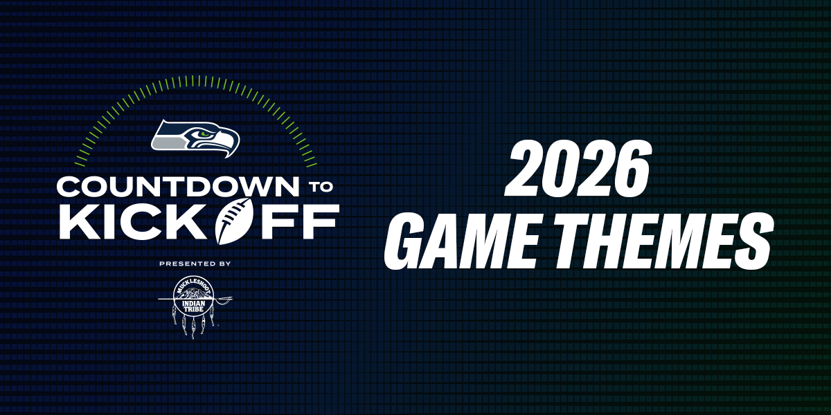 SEAHAWKS 2026 GAME THEMES