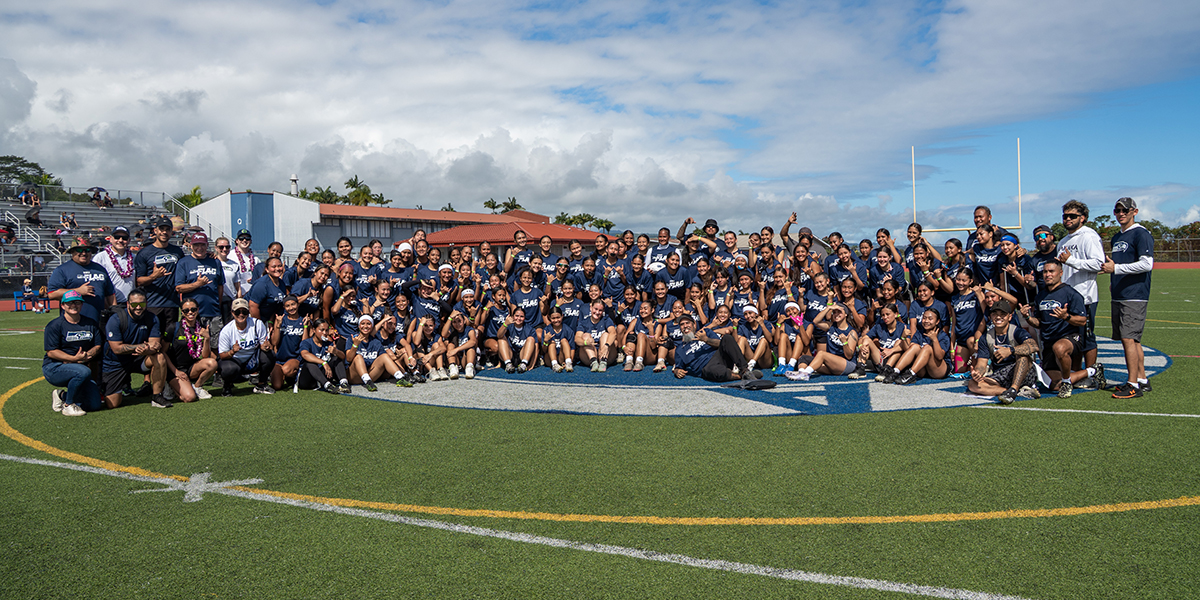 Seahawks Visit Hawaii Island For Community Projects