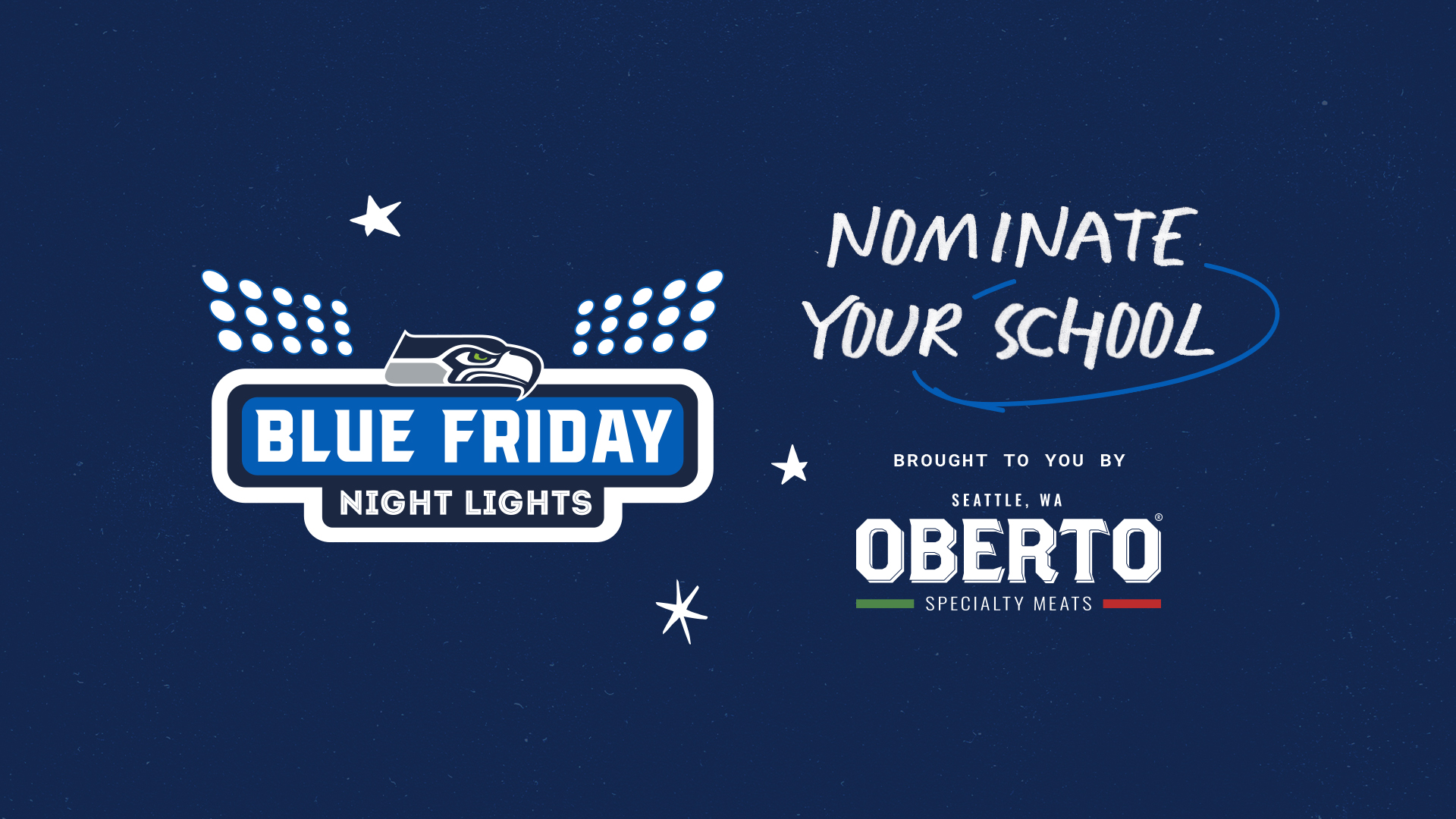 Nominate Your School for Blue Friday Night Lights!