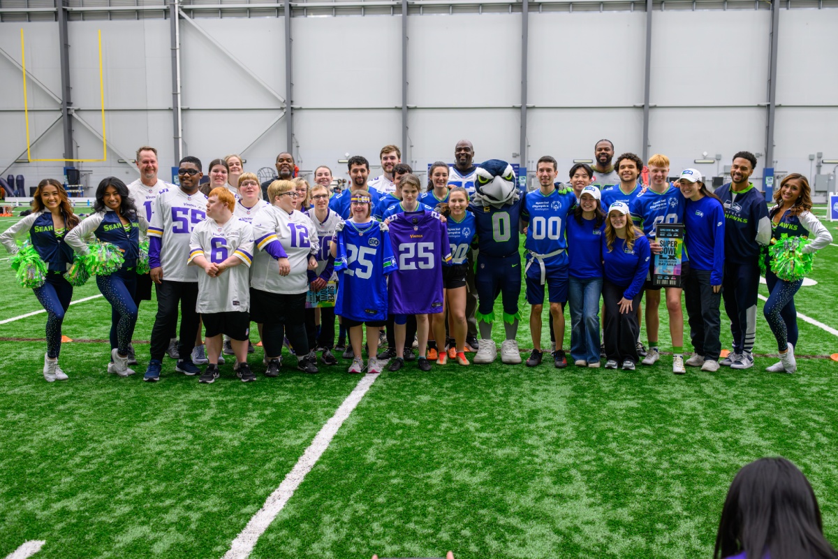 Seahawks Host Special Olympics Unified Bowl