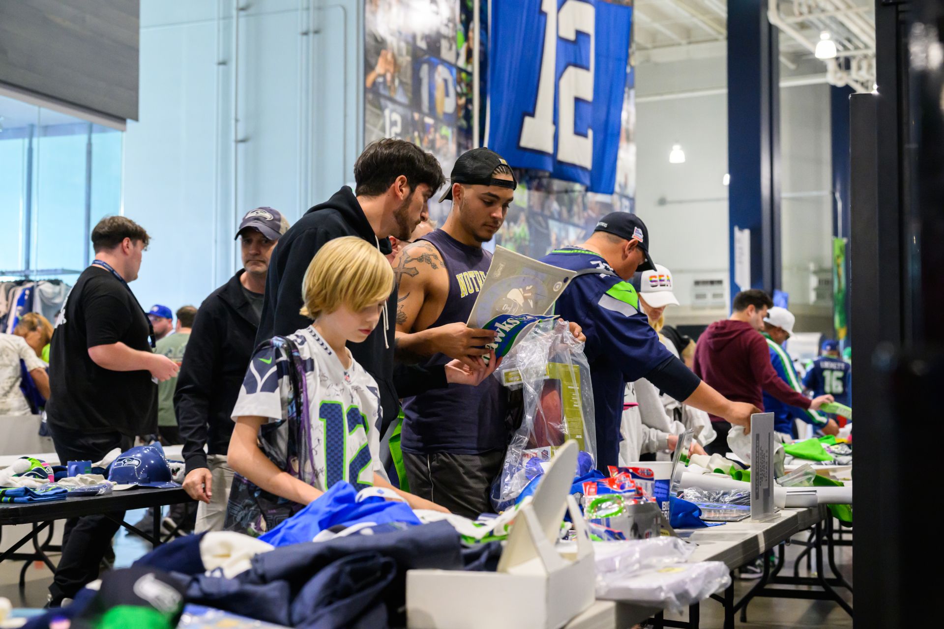 Seahawks 50th Season Garage Sale