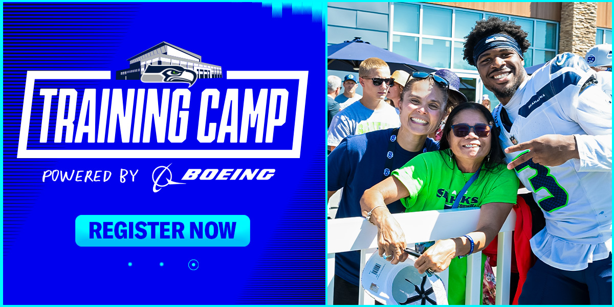 2026 Seahawks Training Camp, powered by Boeing!