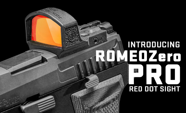 Introducing the new ROMEOZero-PRO Red Dot Sight - Sig Sauer