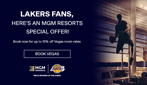 Lakers Fans - Here's an MGM Resorts Special Offer