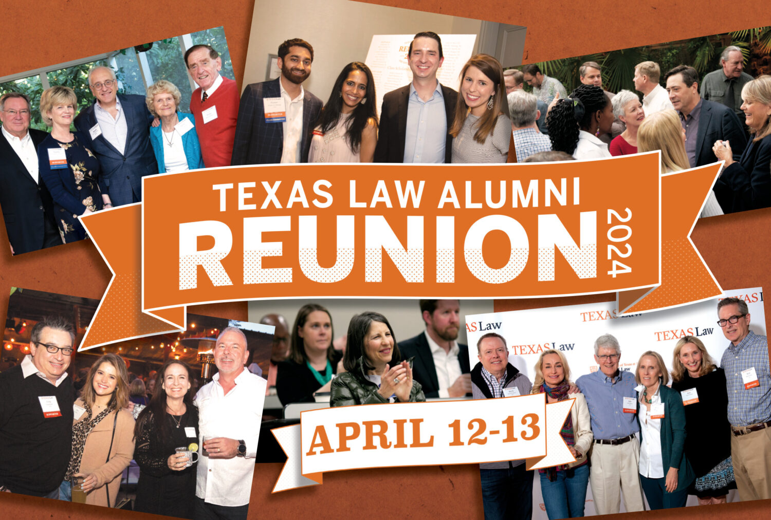 Image of Texas Law Alumni Reunion 2024 invitation