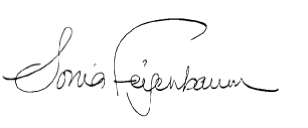 Sonia Feigenbaum Signature