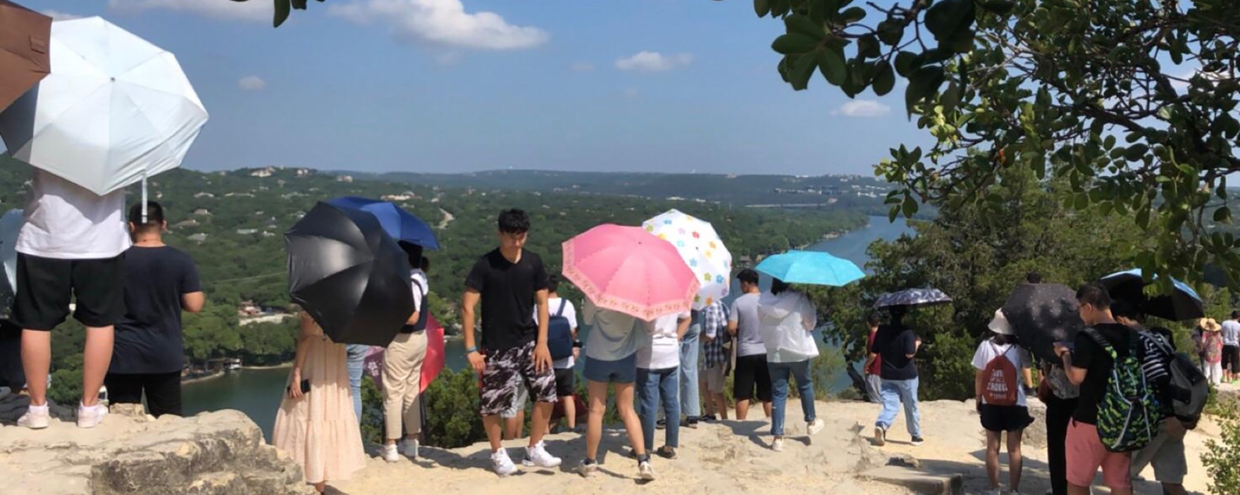 ELC Students at Mt. Bonnell