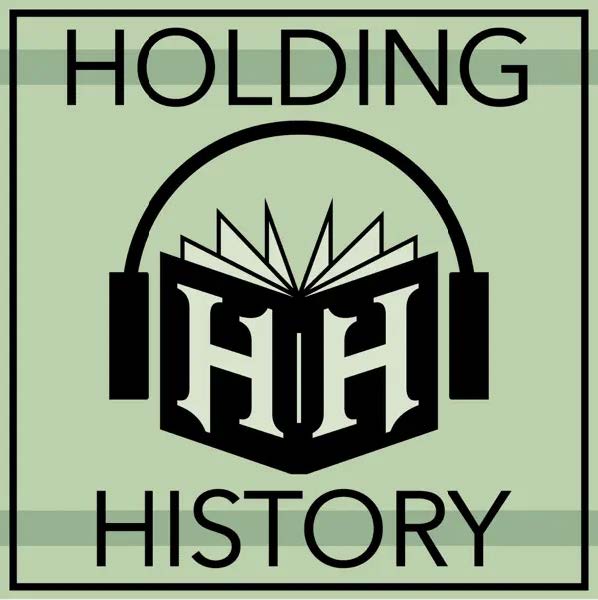 Logo for the Holding History podcast