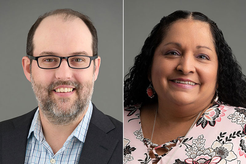 Dr. James Bigham and Dr. Patricia Tellez-Girón Salazar