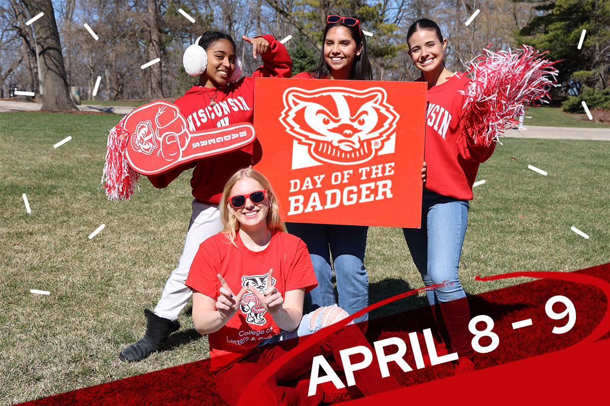 Day of the Badger April 8-9 promo