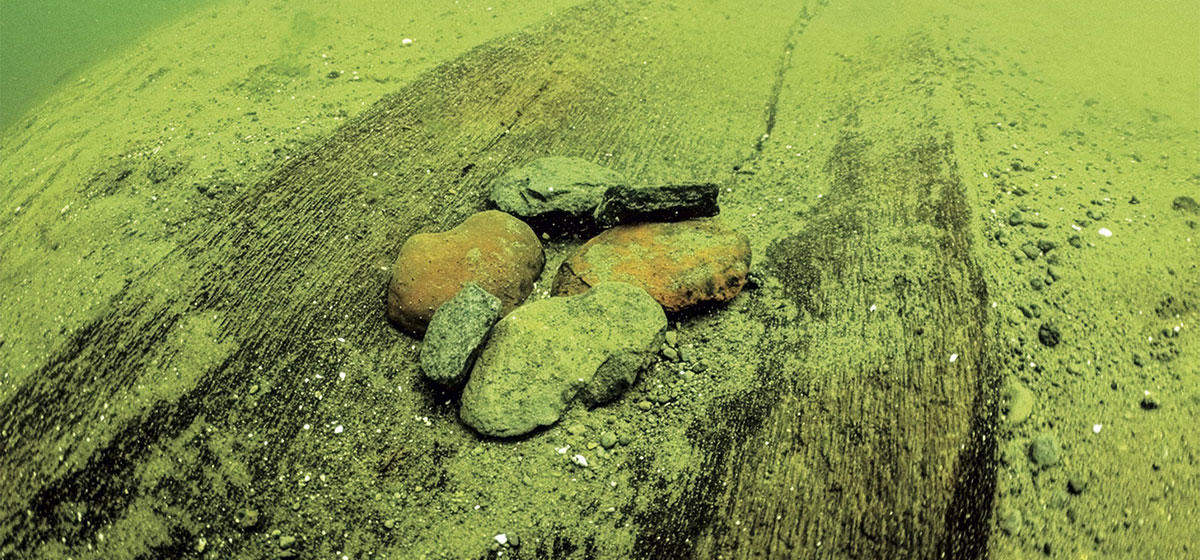 1,200-year-old dugout canoe was found at the bottom of Lake Mendota.