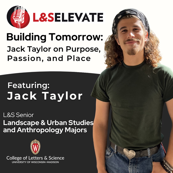 L&S Elevate podcast promo, feating Jack Taylor.