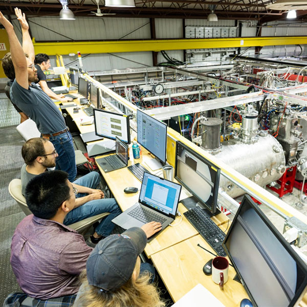 Department of Physics and Realta Fusion when they achieved first plasma at the Wisconsin Plasma Physics Laboratory.