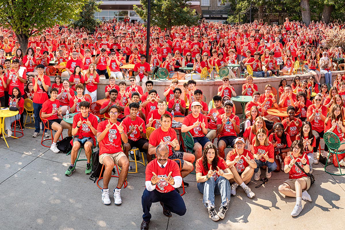 2025 L&S Welcome Group photo.