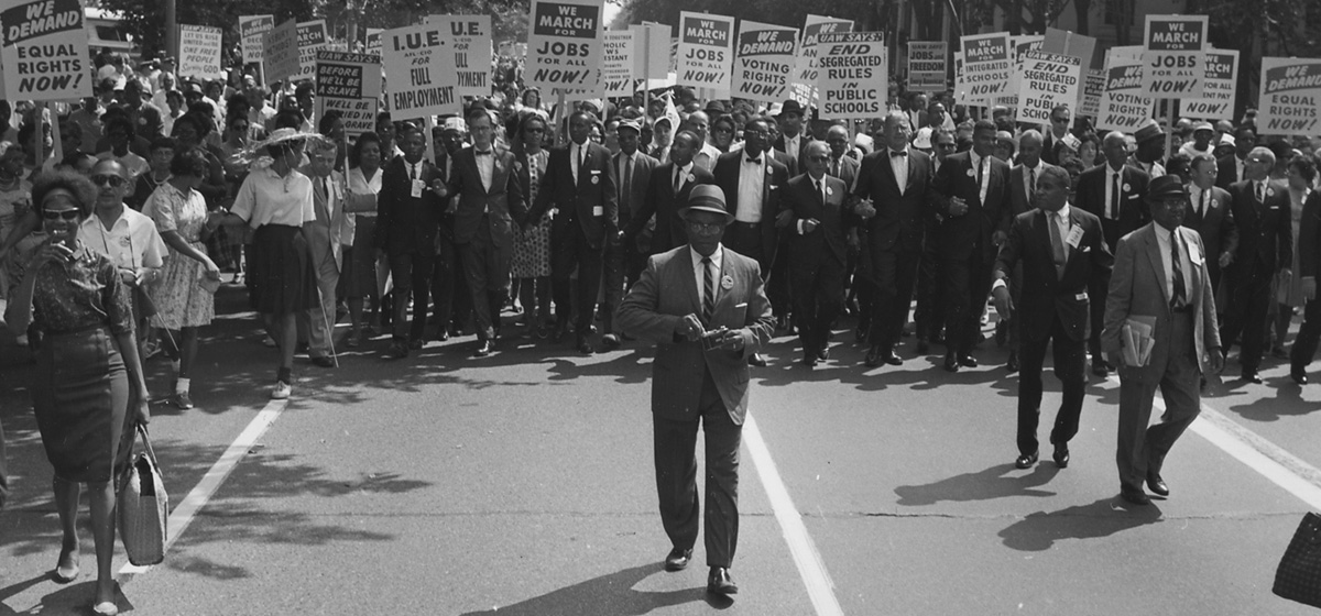The Civil Rights Match on Washington, National Archives Catalog.