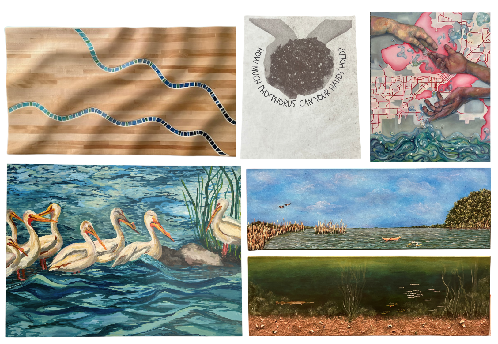a collection of artwork from the Flow Project 2025