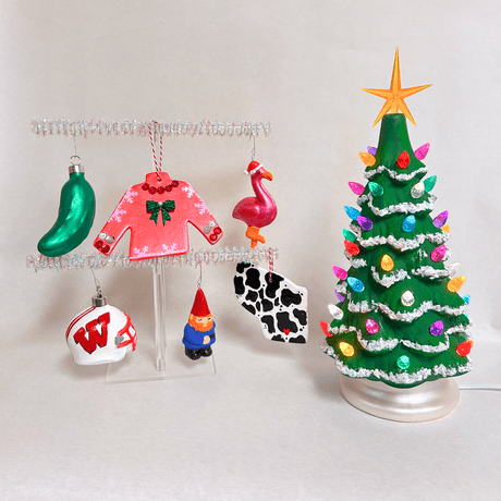 Image of paint your own ornament projects at Wheelhouse Studios
