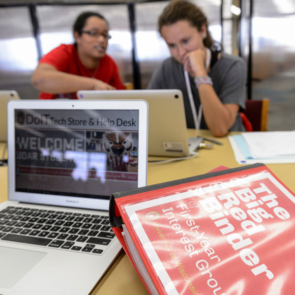 SOAR advisors with FIGs binder.